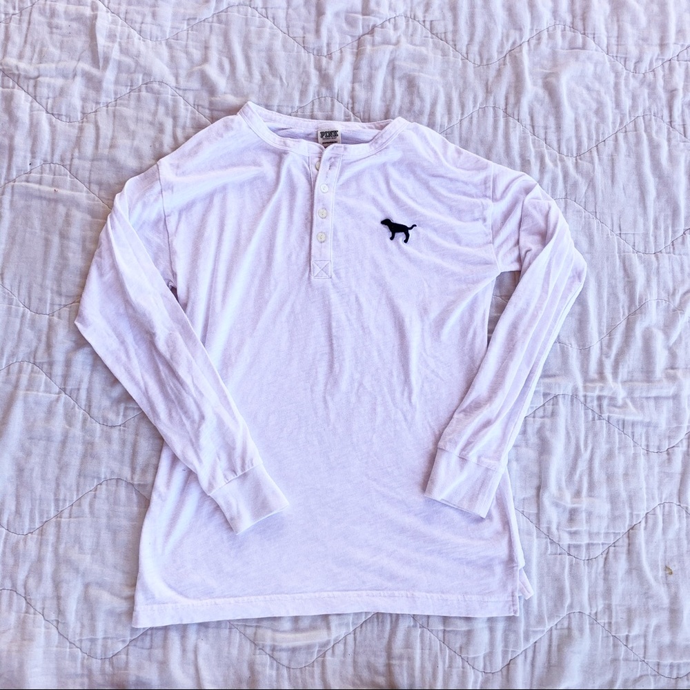PINK White Long Sleeve